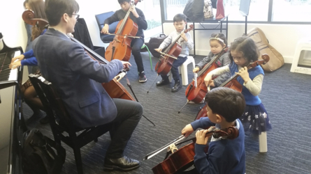 Term 2 2018 Suzuki Group Cello Lesson with Braxton Neate